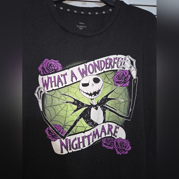 Disney's The Nightmare Before Christmas Women's M Nightshirt Sleepwear - Picture 2 of 12